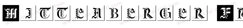 Wittenberger Frakt M字体转换